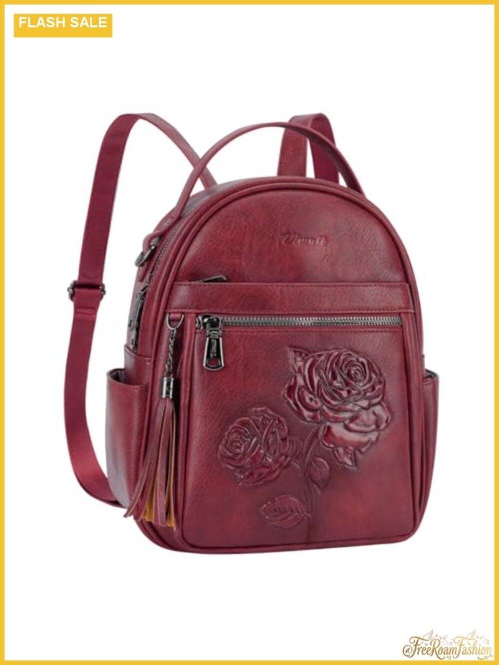 Women's Vegan Leather Mini Backpack Purse Fashion Small Travel Daypack